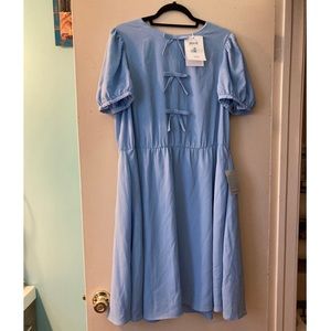 Gal Meets Glam Powder Blue Dress